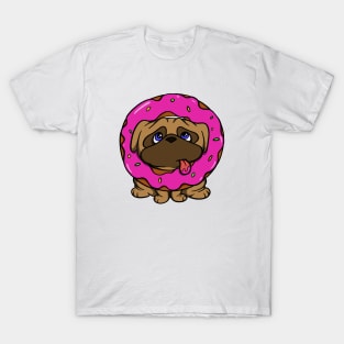 Donut Pug T-Shirt